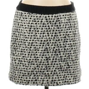 Milly Silk & Wool Blend Mini Skirt